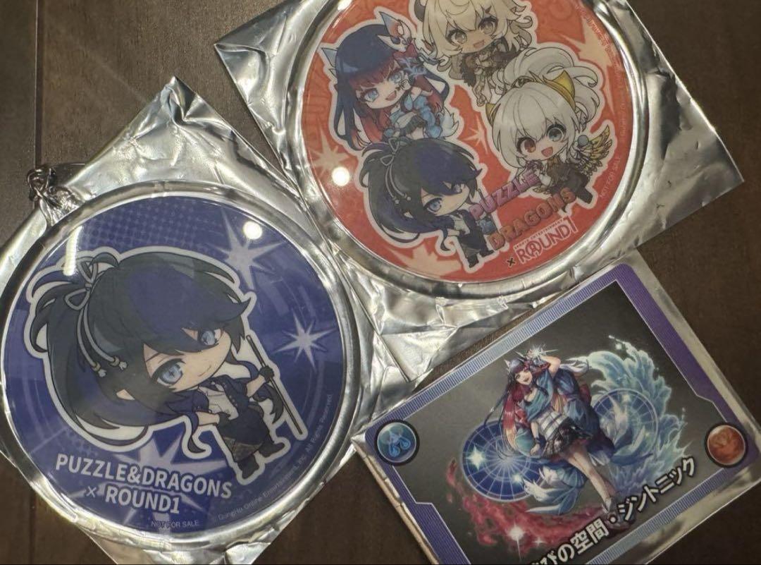 【新品】　パズドラ　ラウンドワンコラボ　ジントニックト パズドラ ラウンドワンコラボ ジントニック カルーアミルク