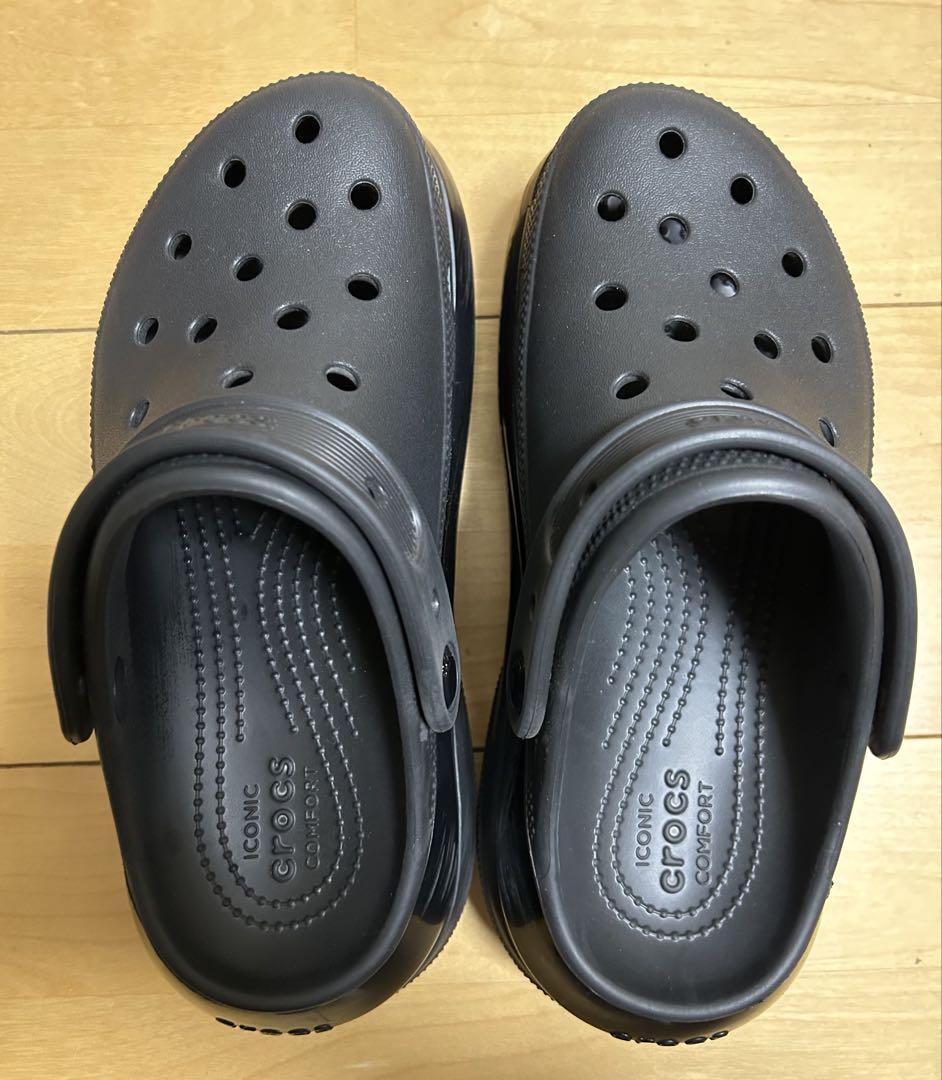 クロックス　メガクラッシュ クロッグ 22cm ブラック