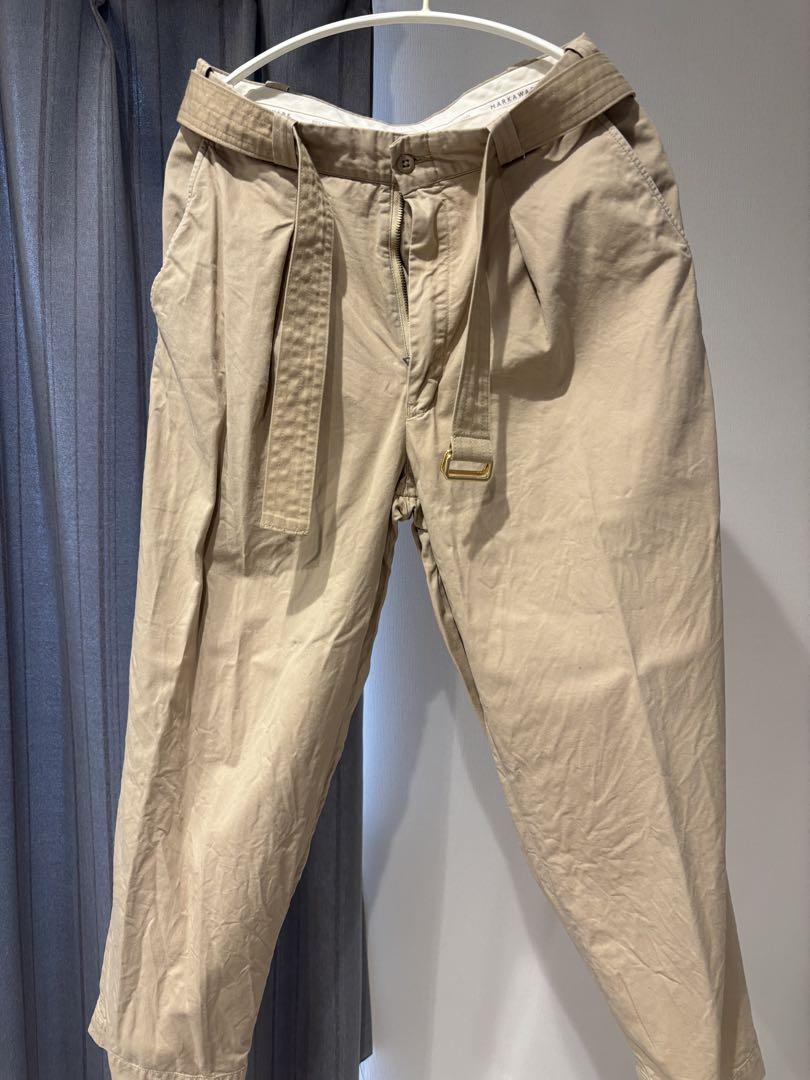 MARKAWARE ベージュ チノパン