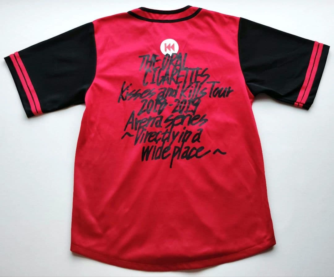 THE ORAL CIGARETTES/オーラルシガレッツ/ベースボールシャツM