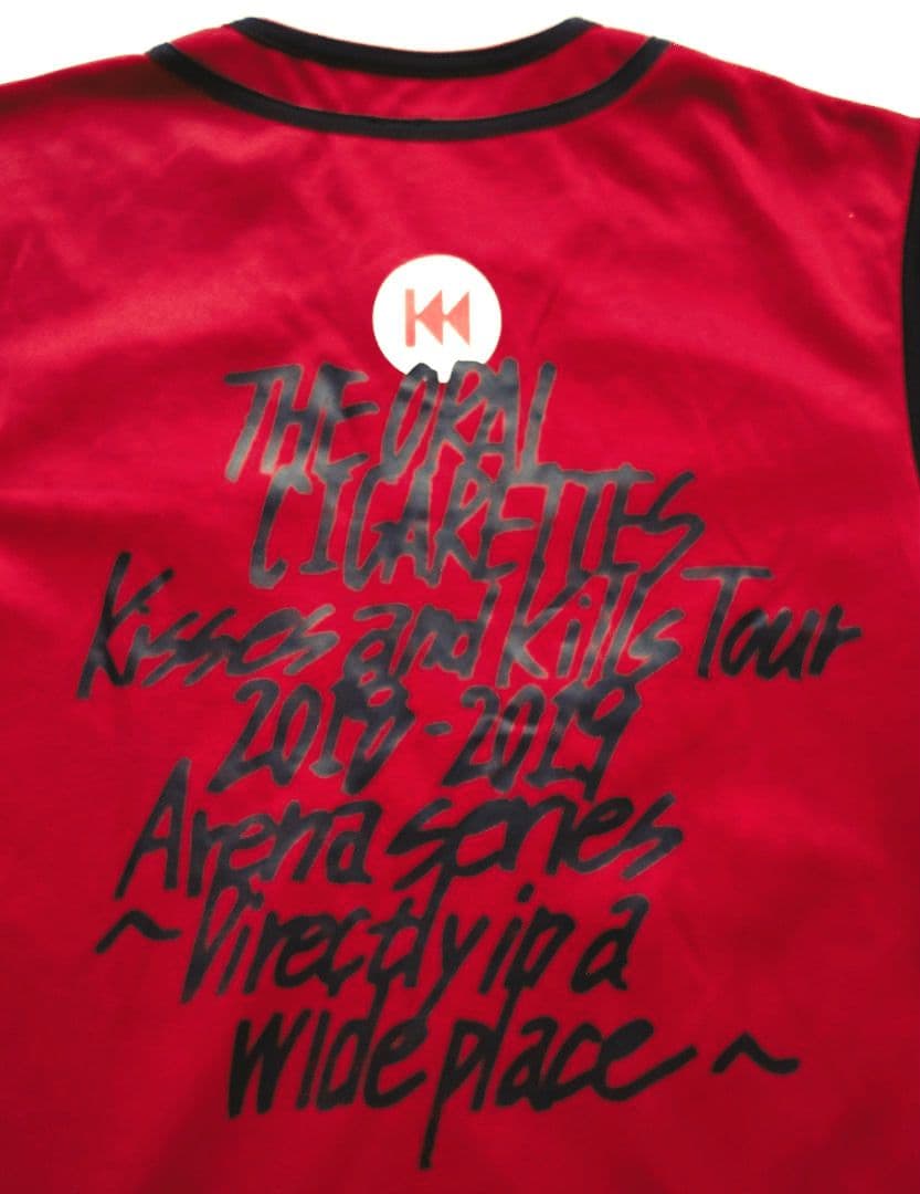 THE ORAL CIGARETTES/オーラルシガレッツ/ベースボールシャツM