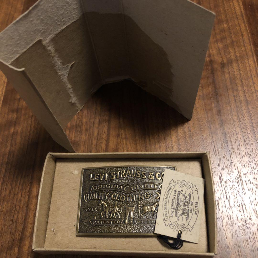 新品未使用80'S後期LEVI'S buckle