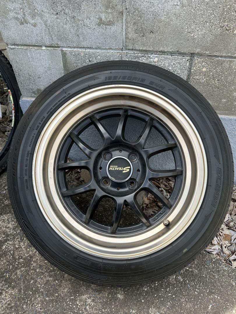 15インチ ホイールセット 4穴