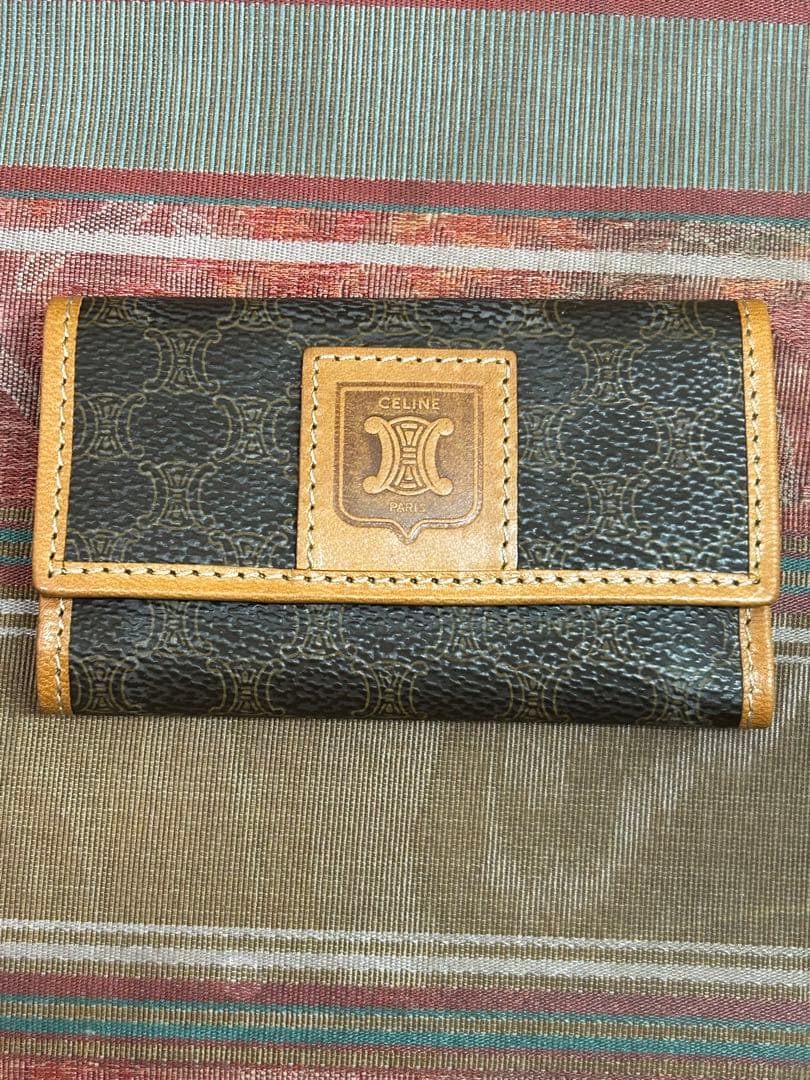 ST-51 CELINE マカダム　キーケース　オールド