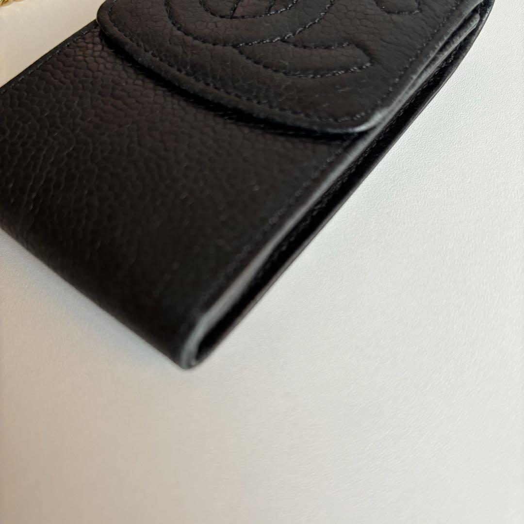 CHANEL シャネル キーケース キャビアスキン CHANEL シャネル キーケース キャビアスキン