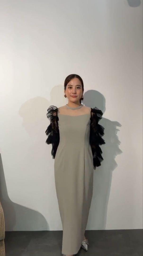 りんご【andresd】detached sleeve dress