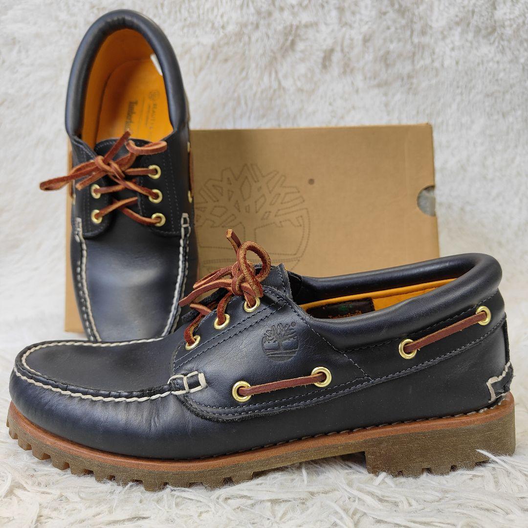 beauty&youth別注 Timberland 3eye ネイビー beauty&youth別注 Timberland 3eye ネイビー 27.5 - メルカリ