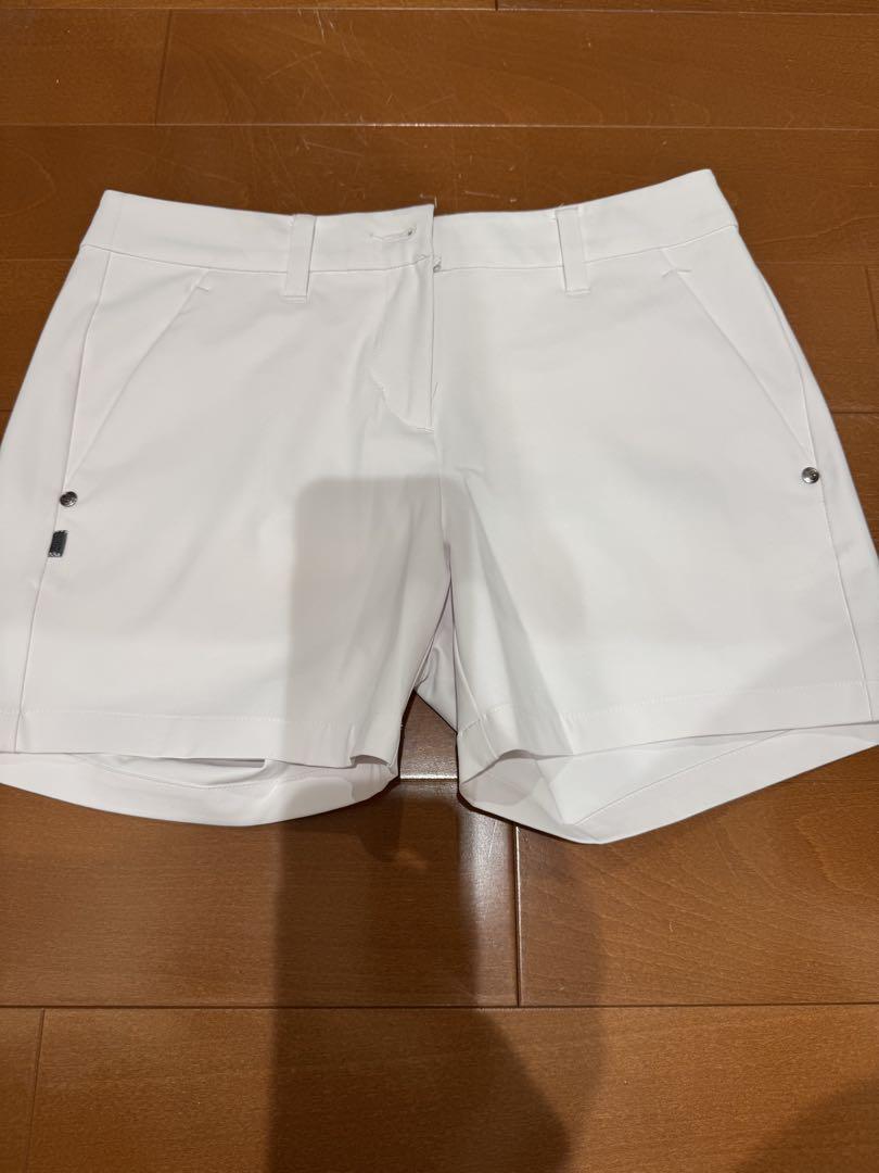 ブリーフィング　ショートパンツ　白　ホワイト　S
