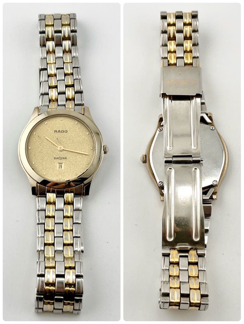 【稼働品】RADO ダイヤスター　ラドー 腕時計 コンビ 01877310