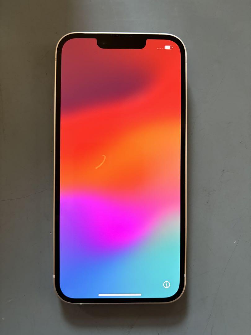 iPhone14 スマホ本体 白 128GB 箱 ケーブルあり iPhone 14 128GB 白 スマートフォン・携帯電話