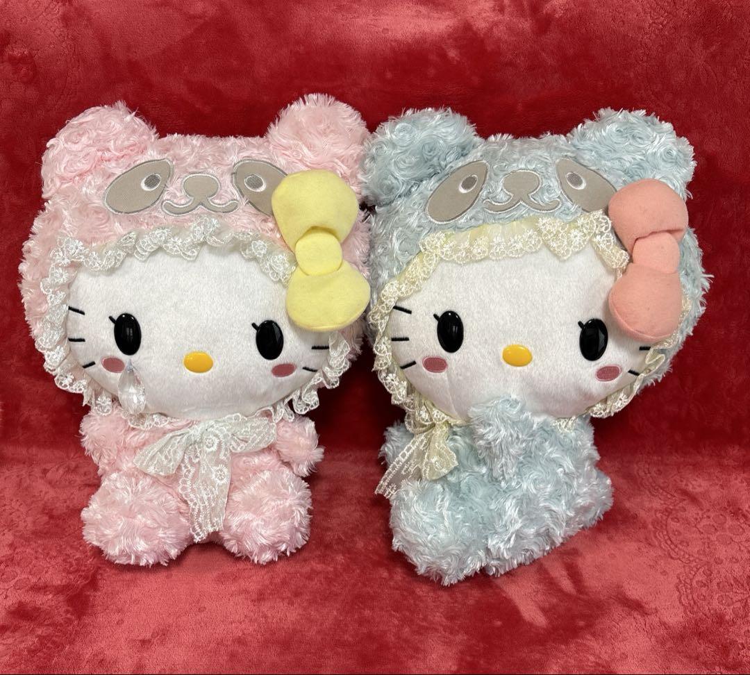 ハローキティ ぬいぐるみ 2個セット ハローキティ ぬいぐるみ 2個セット - ぬいぐるみ・マスコット超
