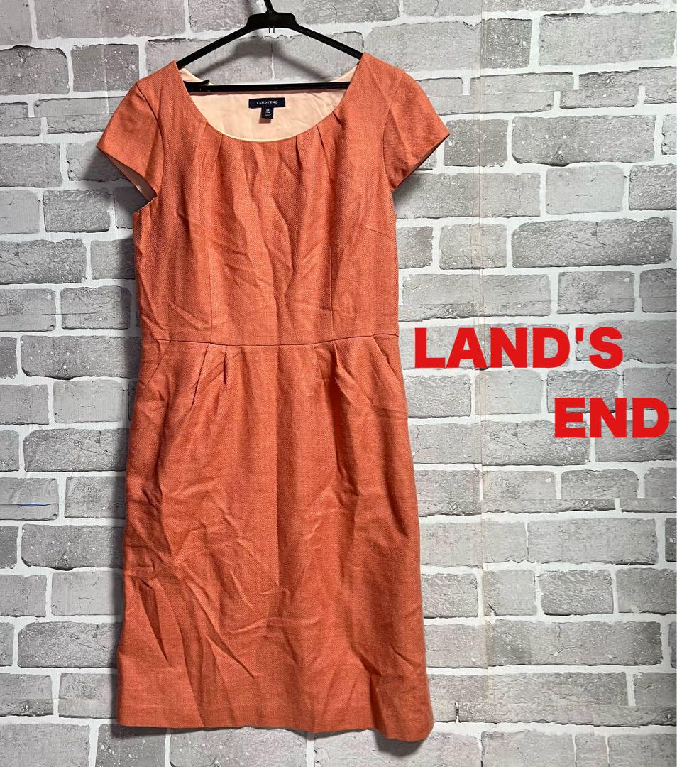 LAND'S END　ワンピース　13号レディースL相当　ランズエンド