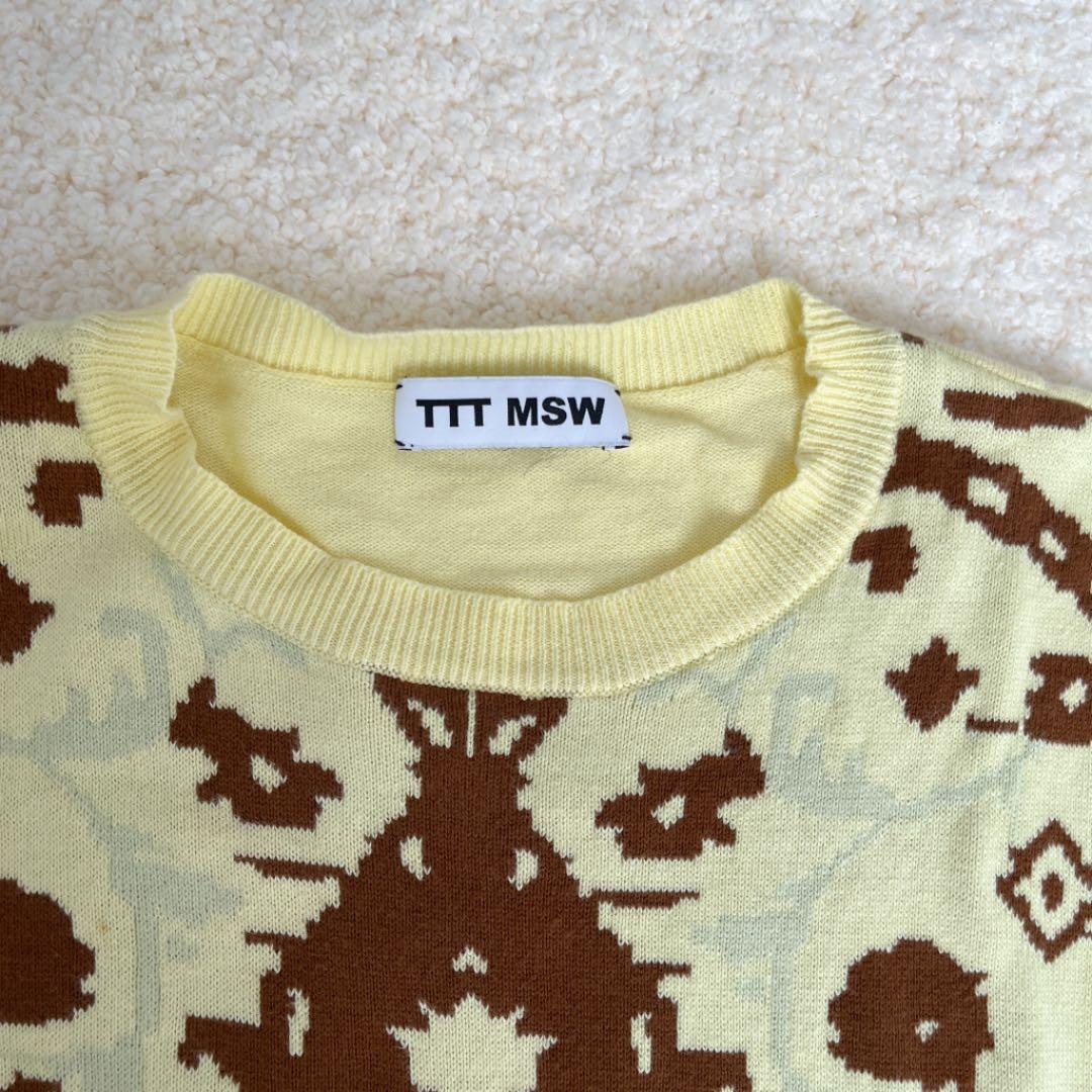 TTT_MSW ペルシャニットベスト 超人気新品 2400円引き www