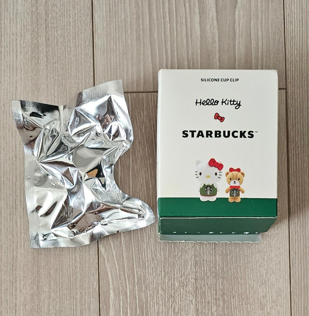 【日本未発売】STARBUCKS キティ カップクリップ 海外限定 スタバ】日本未発売 キティ×スターバックス カップクリップ 2箱