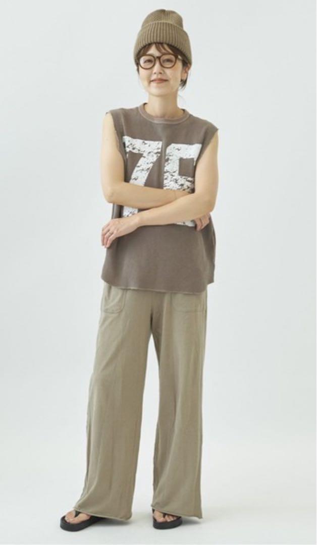 未使用品〈plageプラージュ〉twist jerseyパンツ