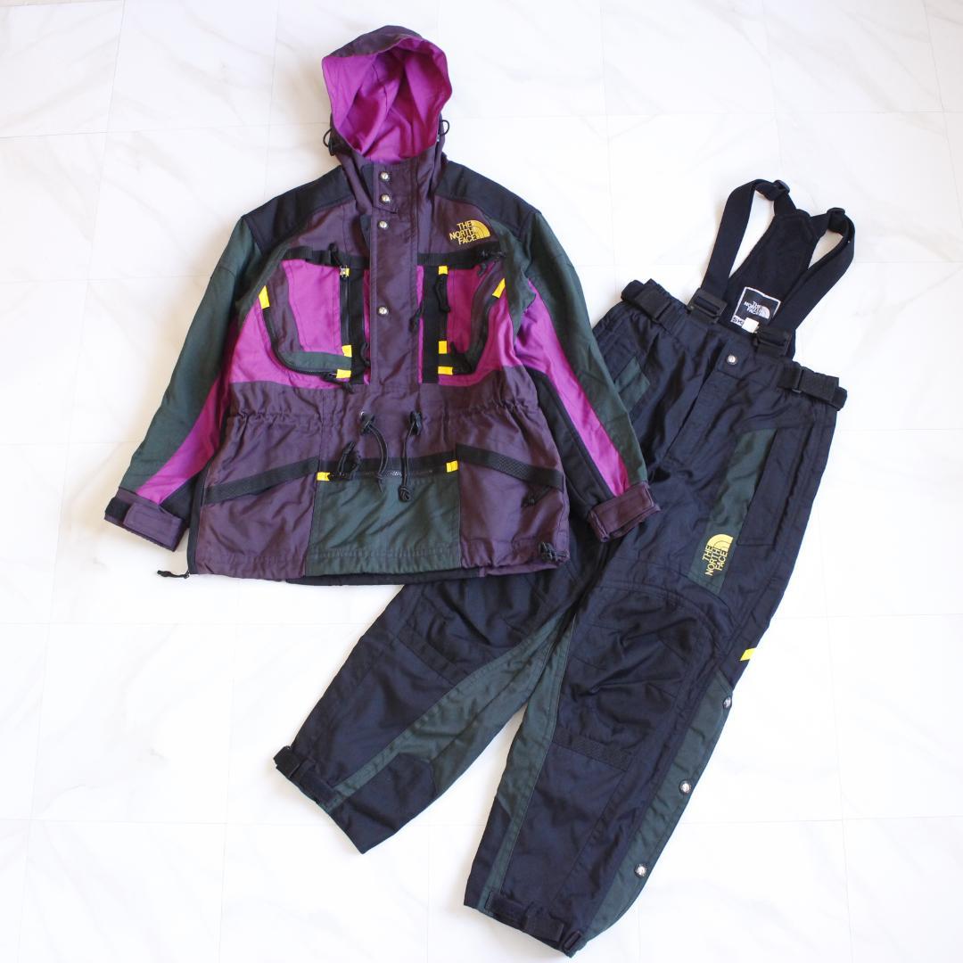 THE NORTH FACE スキーウェアセットアップ M 紫 ジャケットM THE NORTH FACE