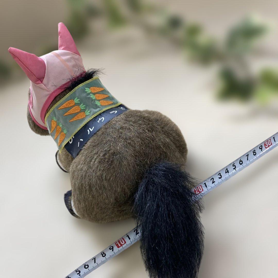 ハルウララ　エムエイオフィス　ぬいぐるみ　30㎝ ハルウララ エムエイオフィス ぬいぐるみ 30㎝ - メルカリ
