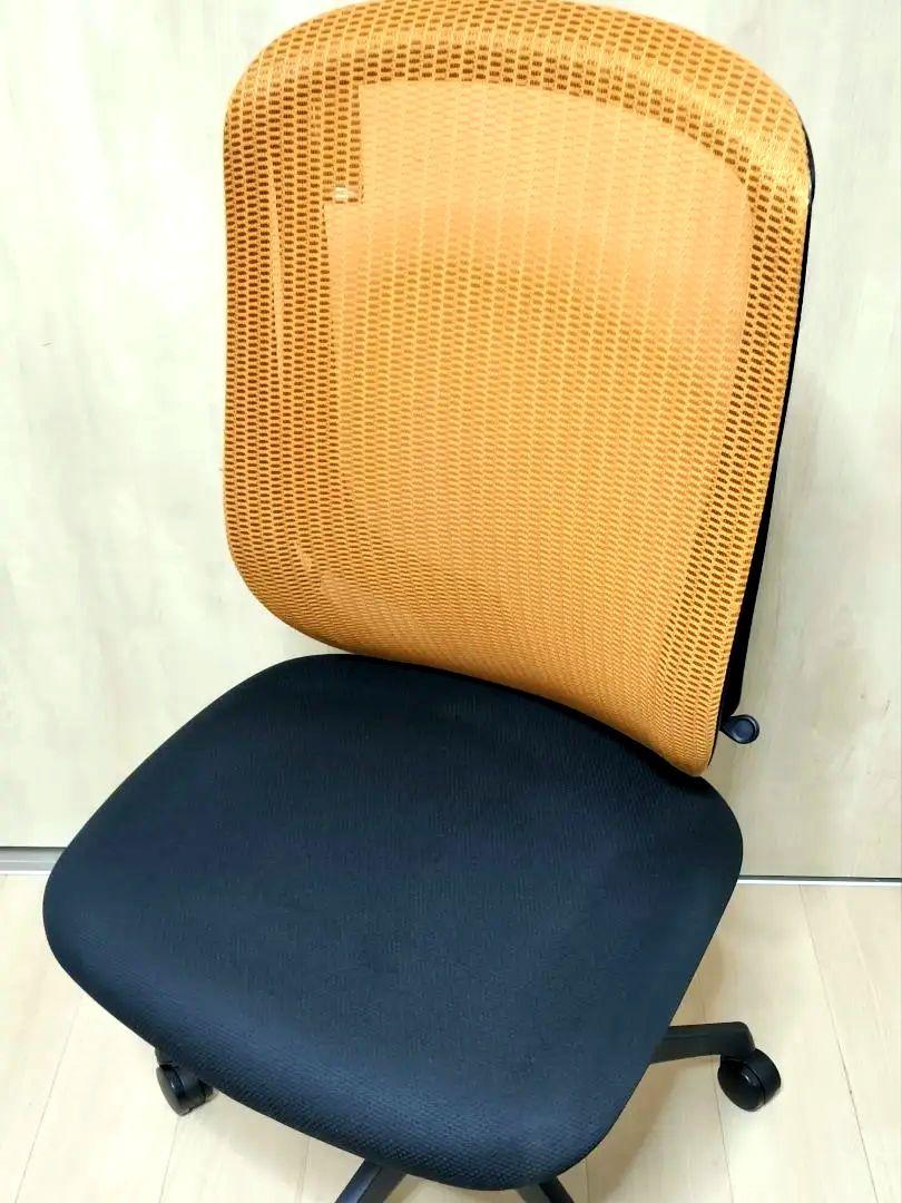 【送料込み】オカムラ シルフィー ハイバック メッシュ オフィスチェア オレンジ