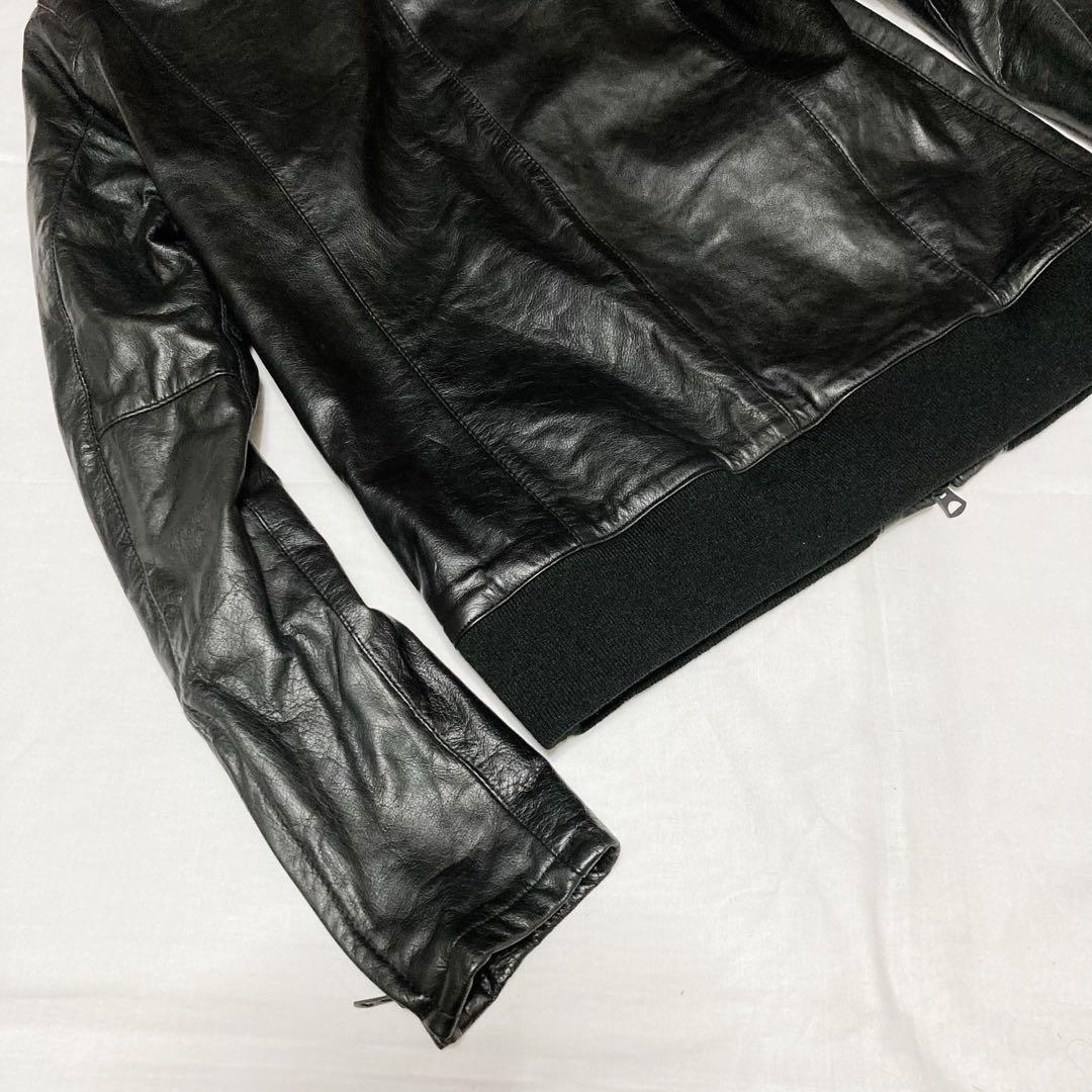 Shama レザージャケット シャマ シングルライダースジャケット 革ジャン