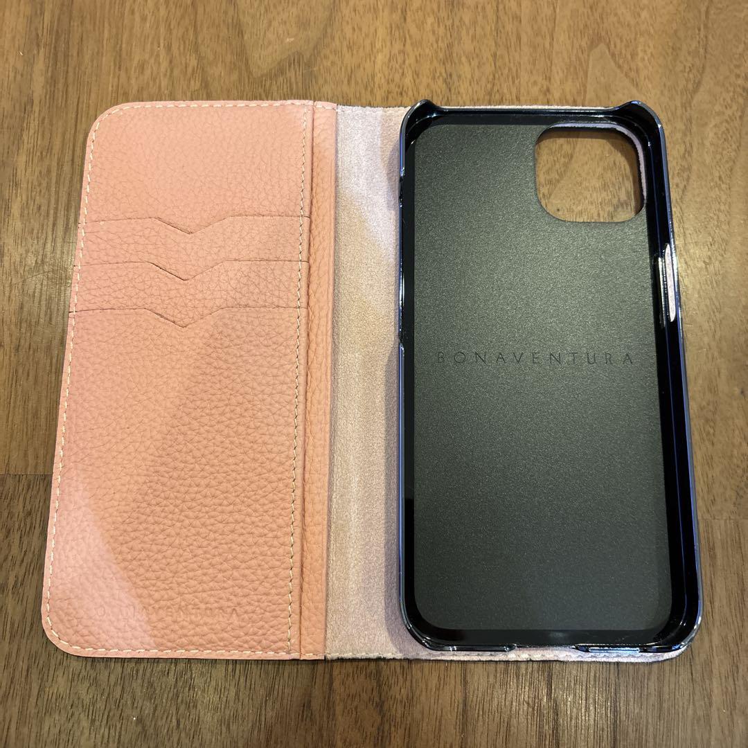 【超美品】BONAVENTURA iPhone 13 ダイアリーケース