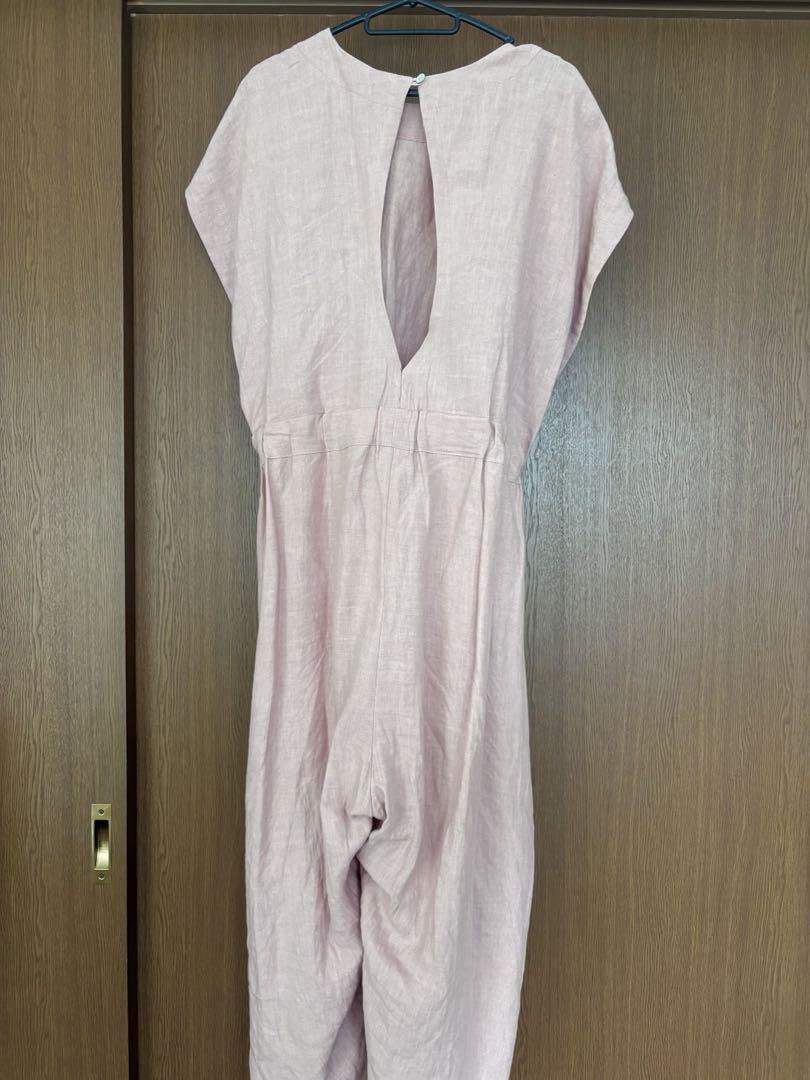 【美品】リネンオールインワン