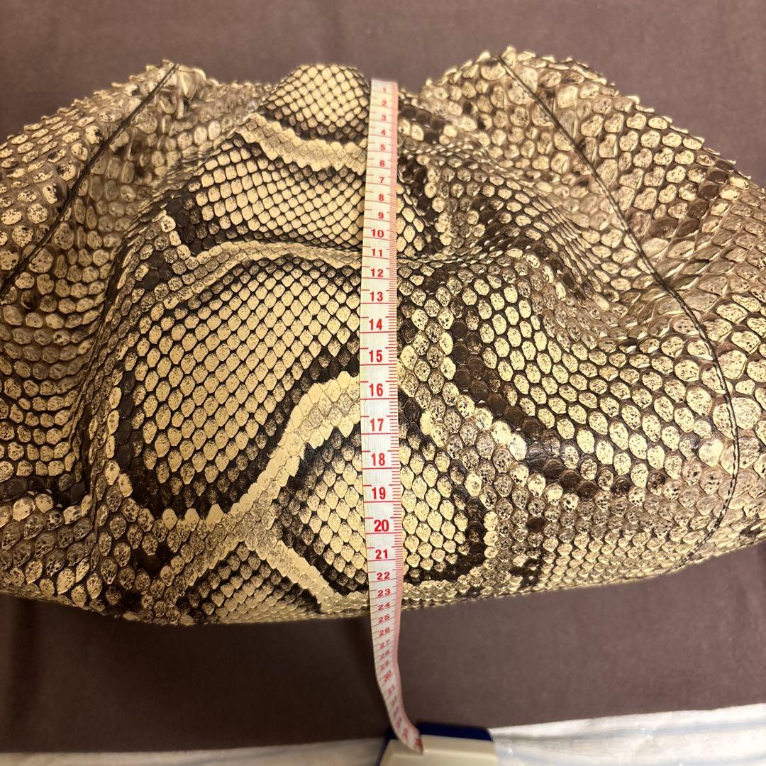 パイソンクラッチバッグ