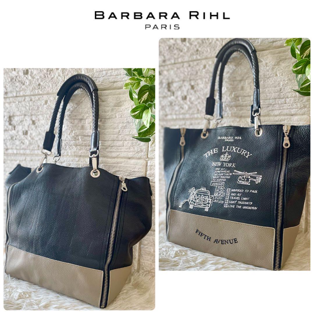 希少美品 BARBARA RIHL トートバッグ 美品希少】BARBARA RIHL バーバラリール トートバッグ 訳あり