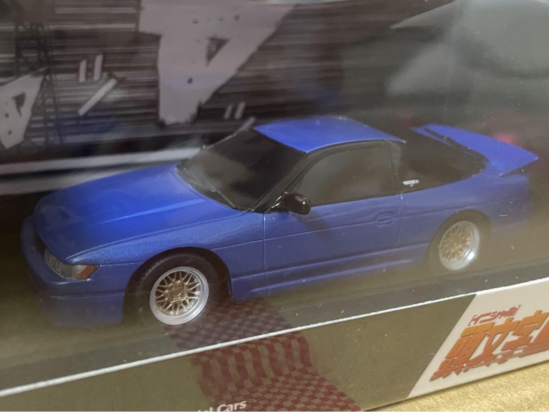 【モデラーズ】1/43スケール 佐藤真子・沙雪 シルエイティ 頭文字Dモデルカー