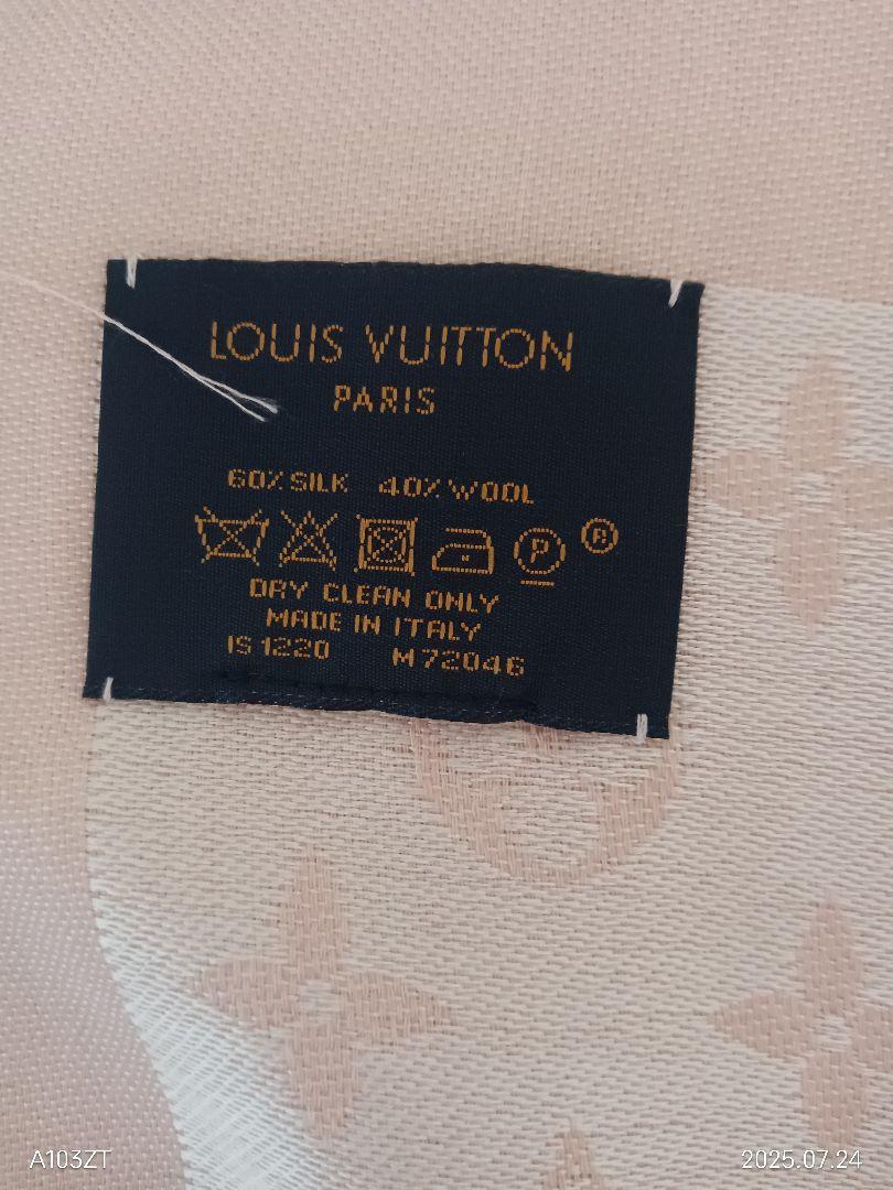 LOUIS VUITTON ピンク ストール - メルカリ