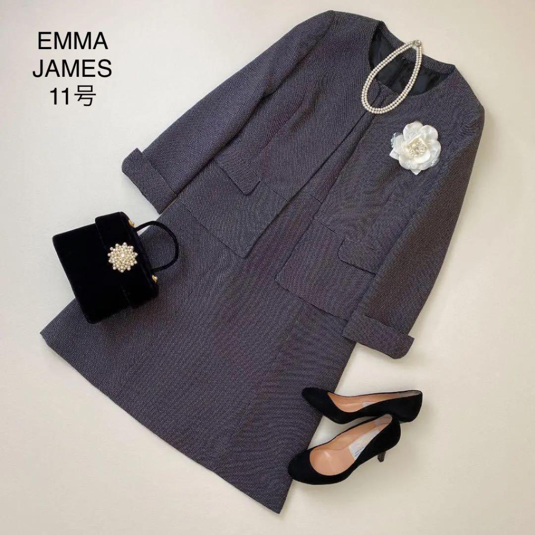 Lサイズ 清楚系ママスーツ エマジェイムス ワンピース 卒業式 入学式 正式的