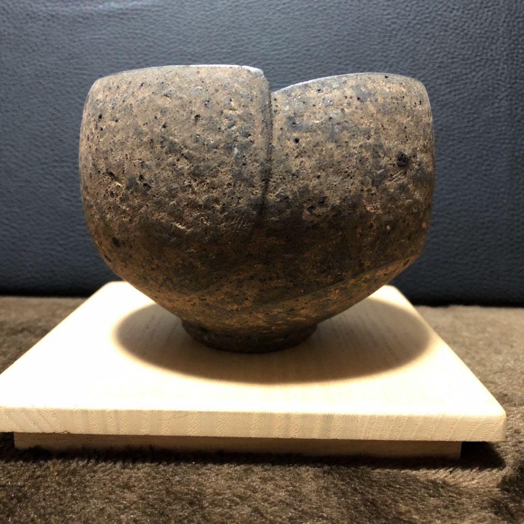 新しいエルメス uzukumaru 陶芸 銹陶銀彩盌 井口大輔作 工芸品