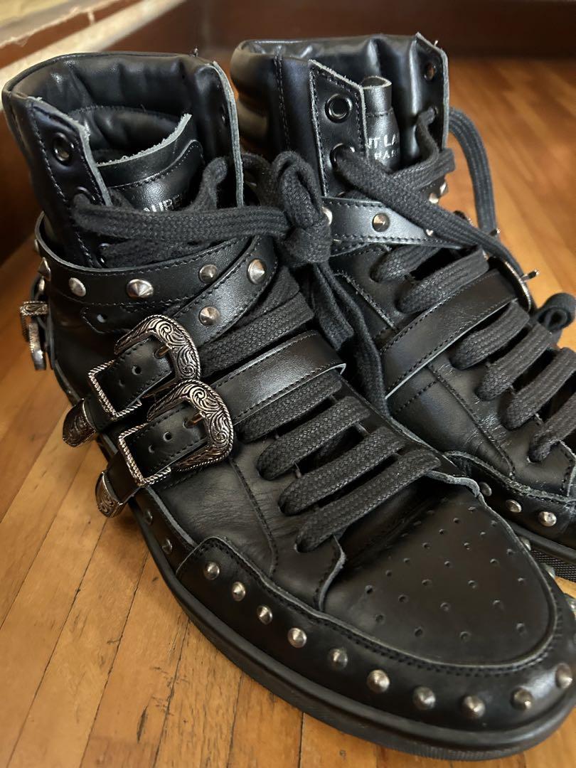 Saint Laurent サンローラン 346798 ハイカットスニーカー