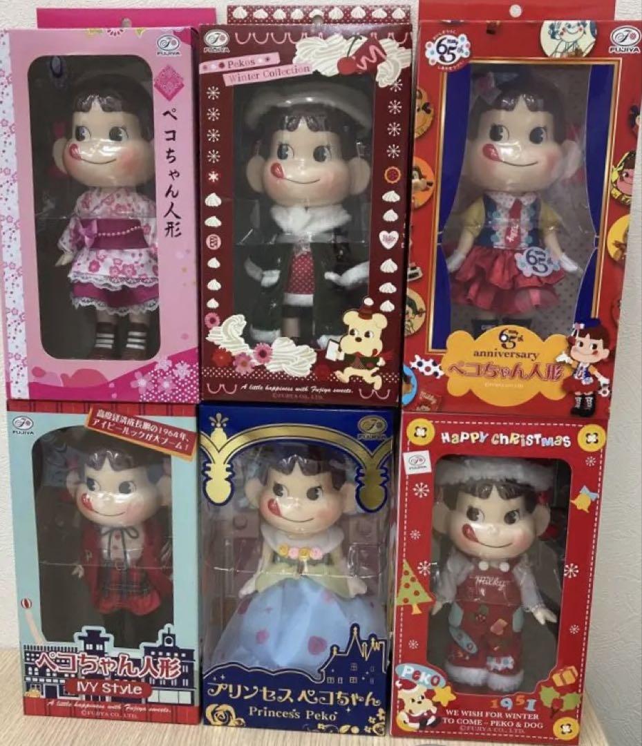 ペコちゃんページ 6本セット ペコちゃん人形 6体セット - メルカリ