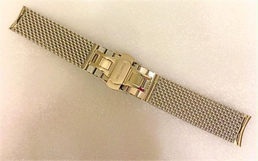 manxleather　ミラネーゼ メッシュ ベルト 20mm