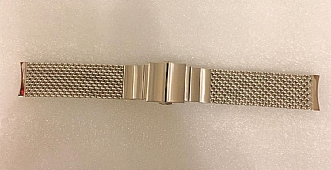 manxleather　ミラネーゼ メッシュ ベルト 20mm