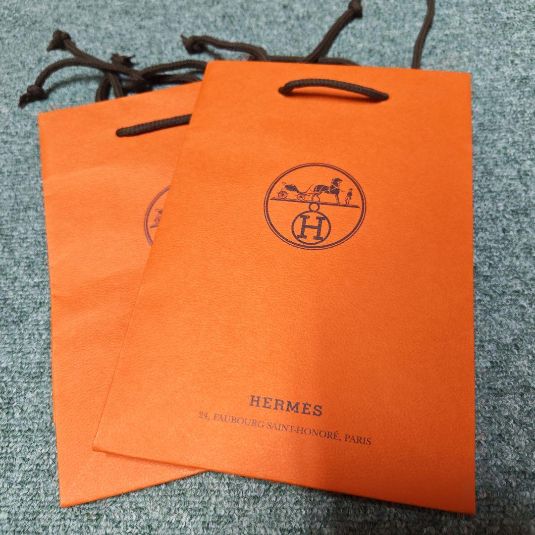 ✨HERMES ✨オレンジショップ袋 20枚セット HERMES ショップ袋 オレンジ 2枚セット - メルカリ