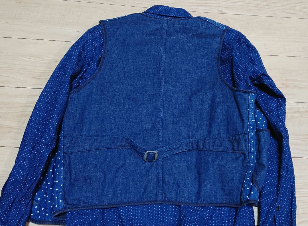 NEIGHBORHOOD ジェントルスタイル ドットベスト ドットシャツ セット NEIGHBORHOOD ジェントルスタイル ドットベスト ドットシャツ セット