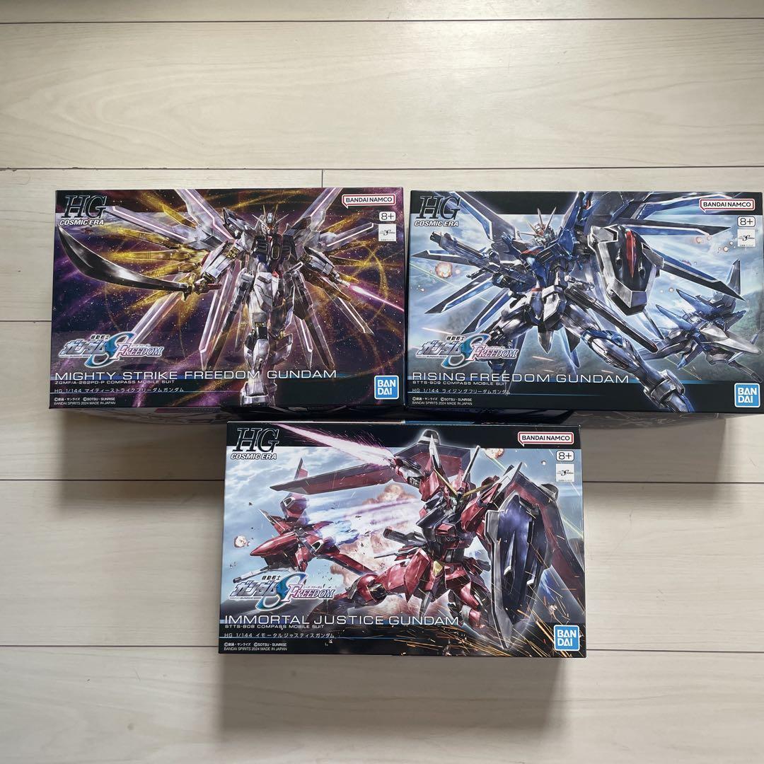ガンプラ 1/144 スケール 3点セット➕おまけ