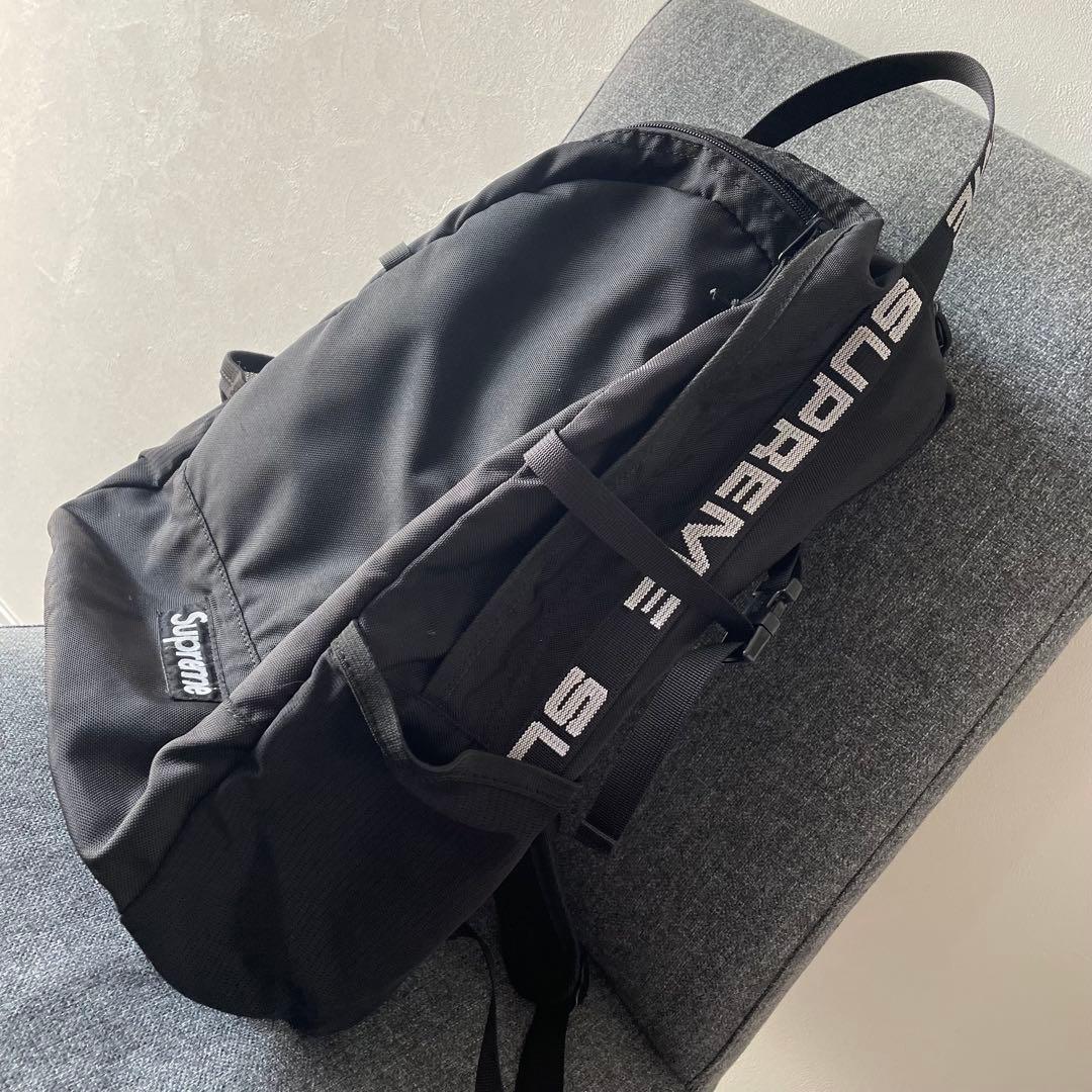 Supreme シュプリーム バックパック リュック ブラック ナイロン Supreme シュプリーム バックパック リュック ブラック ナイロン