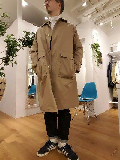 【universal products】ステンカラーコート