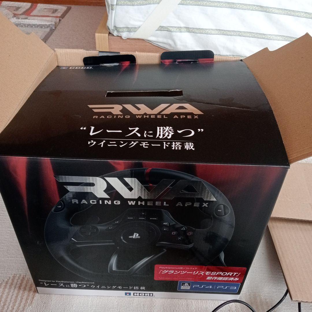 小物・アクセサリー ps4.ps3 racing wheel apex HORI