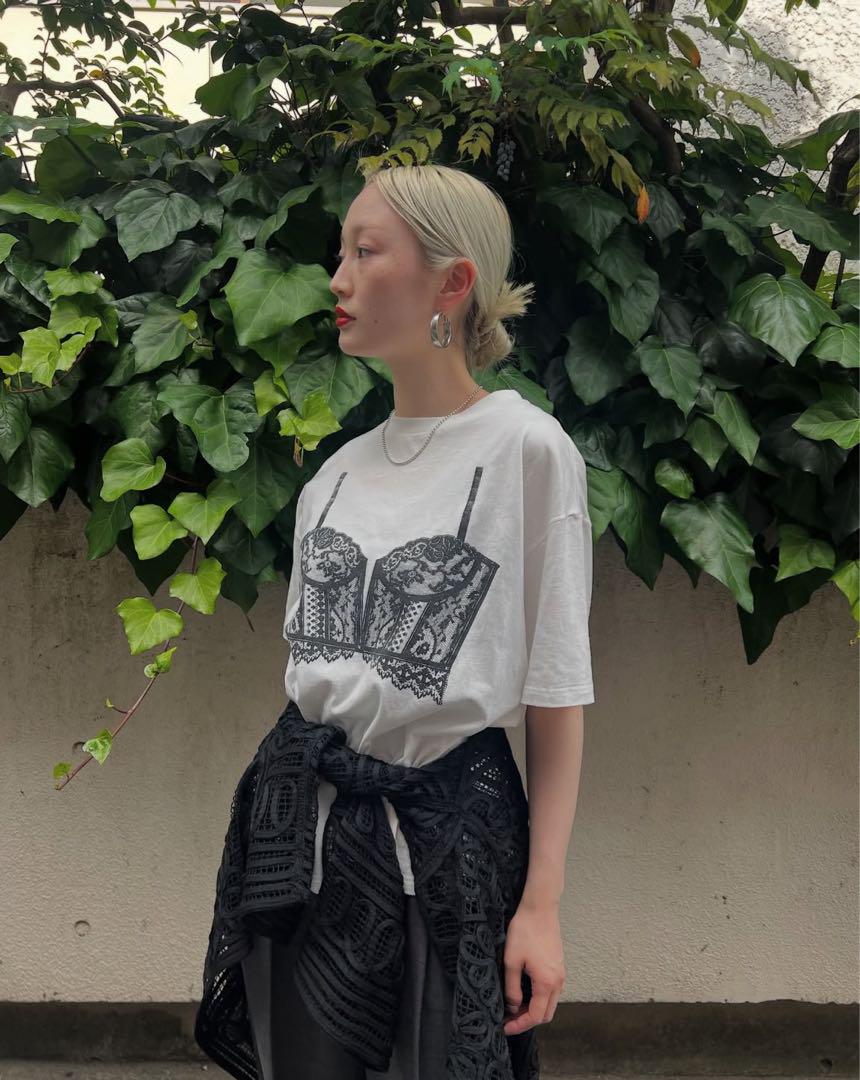 AMERI MEDI LINGERIE TROMPE L`OEIL TEE - メルカリ