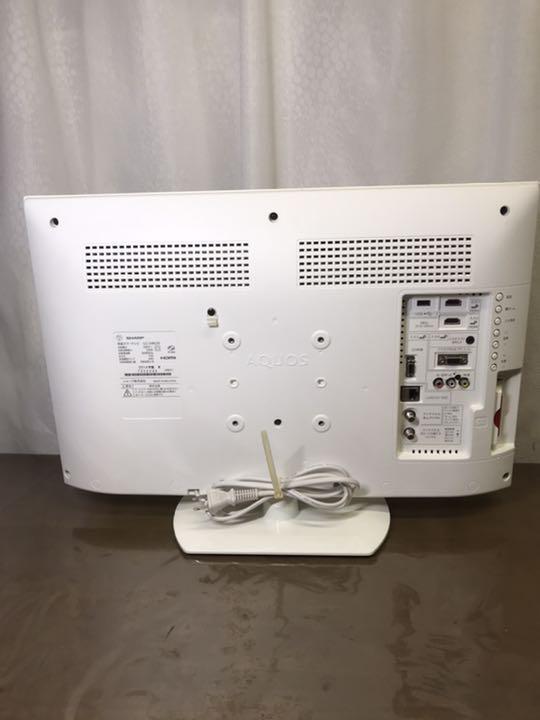 人気最新作 シャープ 2014年製 中古 ホワイト zvS9Q-m85870994937 sharp 液晶テレビ lc-24k20 総合3位