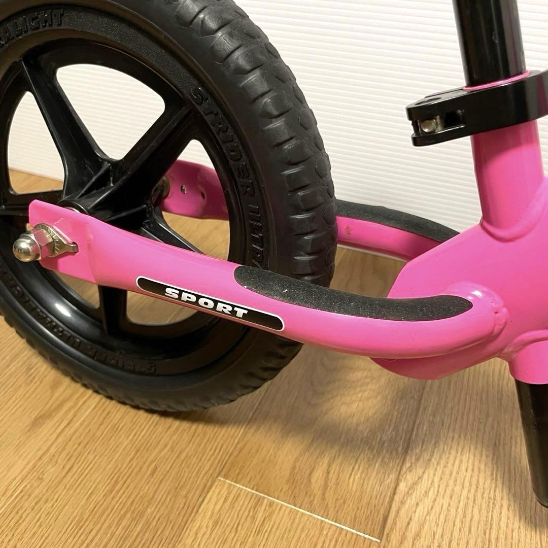 STRIDER ストライダー　スポーツ　ピンク　12インチ　キックバイク