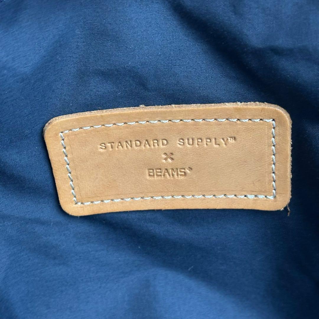 STANDARD SUPPLY × BEAMS PLUS デイパック ネイビー STANDARD SUPPLY × BEAMS PLUS デイパック ネイビー
