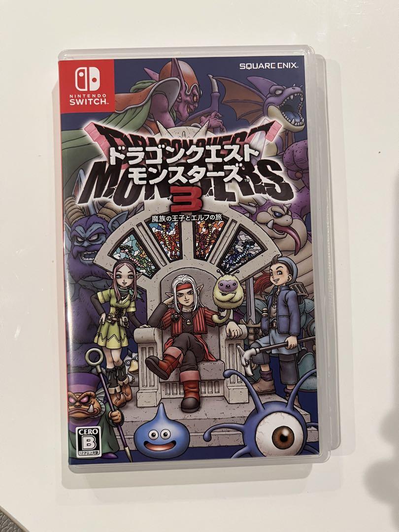 【未開封】ニンテンドーswitch　ドラゴンクエストモンスターズ3　北米版 未開封】ニンテンドーswitch ドラゴンクエストモンスターズ3 北米版