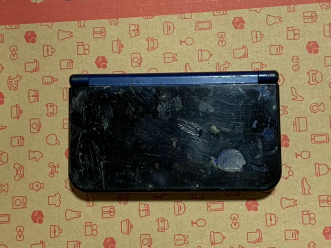 国内外の人気集結！ Newニンテンドー3DS LL メタリックブルー ジャンク 