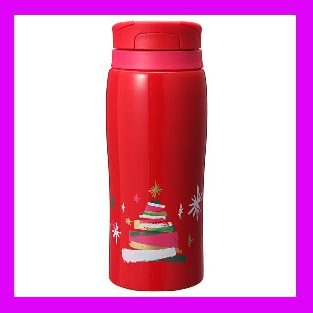 スターバックス ★クリスマス ホリデー ステンレス アデリー タンブラー レッド