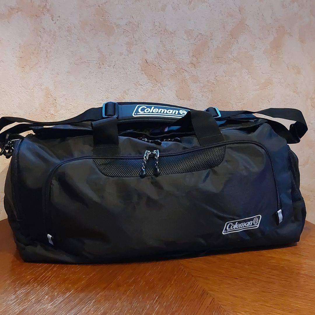 Coleman 2WAYボストンバッグ　50ℓ（ブラック）