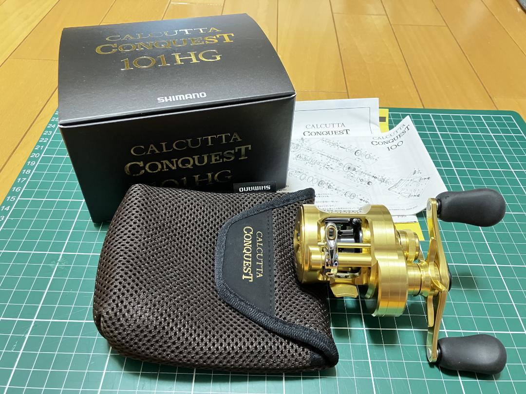 ★21カルカッタコンクエスト　101HG 新品未使用★ シマノ '21 カルカッタコンクエスト 101HG・左ハンドル